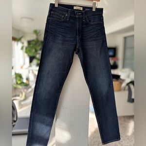 Madewell Men's Deep Indigo Athletic Slim Jeans